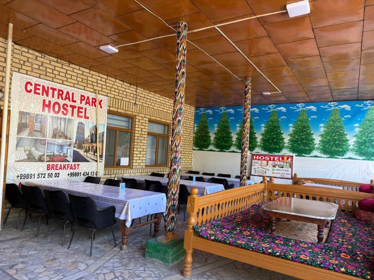 Central Park Hostel Khiva Exterior foto